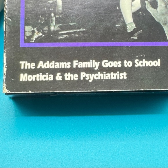Lot of 5 Vintage Addams Family VHS Worldvision Home Video Tested 1 Sealed Rare - Picture 9 of 15